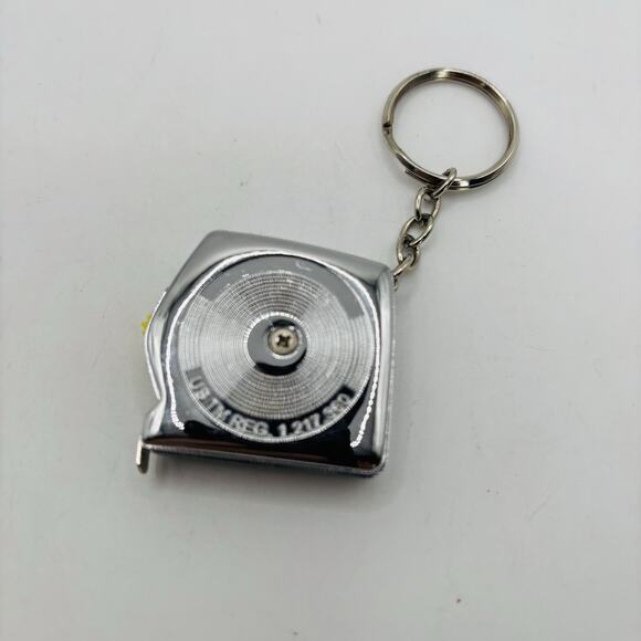 Vintage 1/4" Stanley Power lock 3' Key Tape 39-133 Pocket size Key Chain USA - Picture 4 of 10